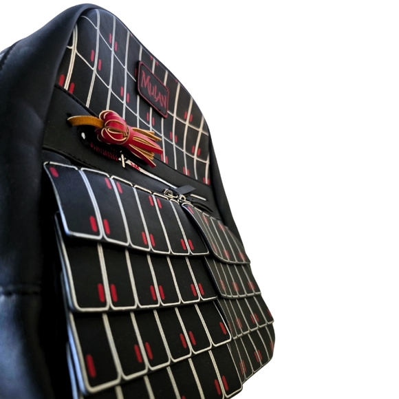 DISNEY Parks x Danielle Nicole Live Action MULAN Mini Backpack Armor Sword - Picture 3 of 7